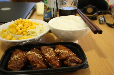 今夜の飯